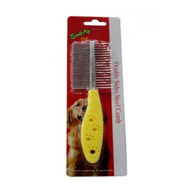 Smarty Pet Double Sided Steel Comb For Dog